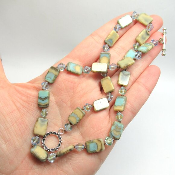 Czech UG bead necklace - Picture 4 of 12